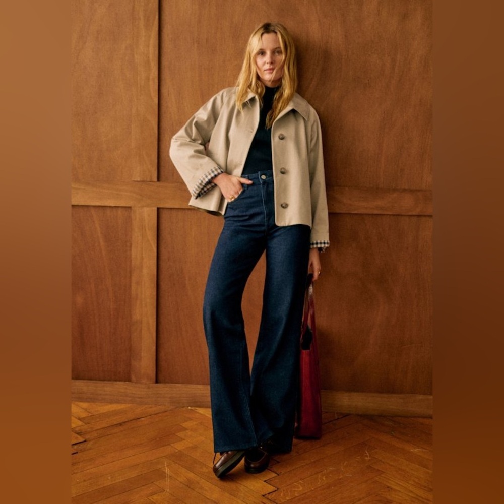 NWOT sezane Bobby trench